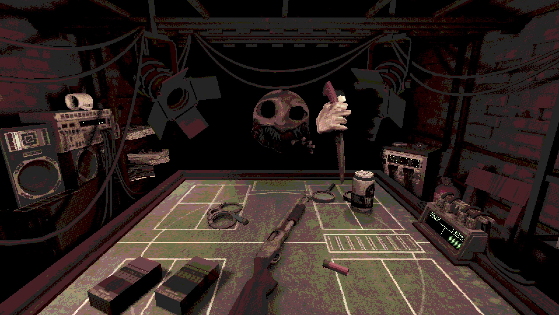 Buckshot Roulette gameplay screenshot
